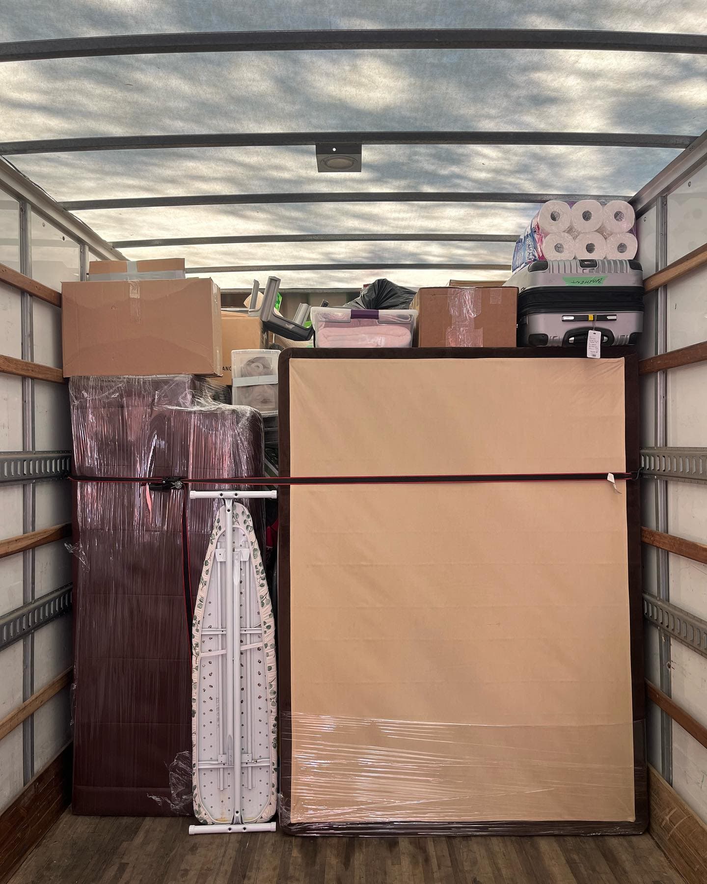 Bridgewood Moving — boxes packed inside the truck (13)