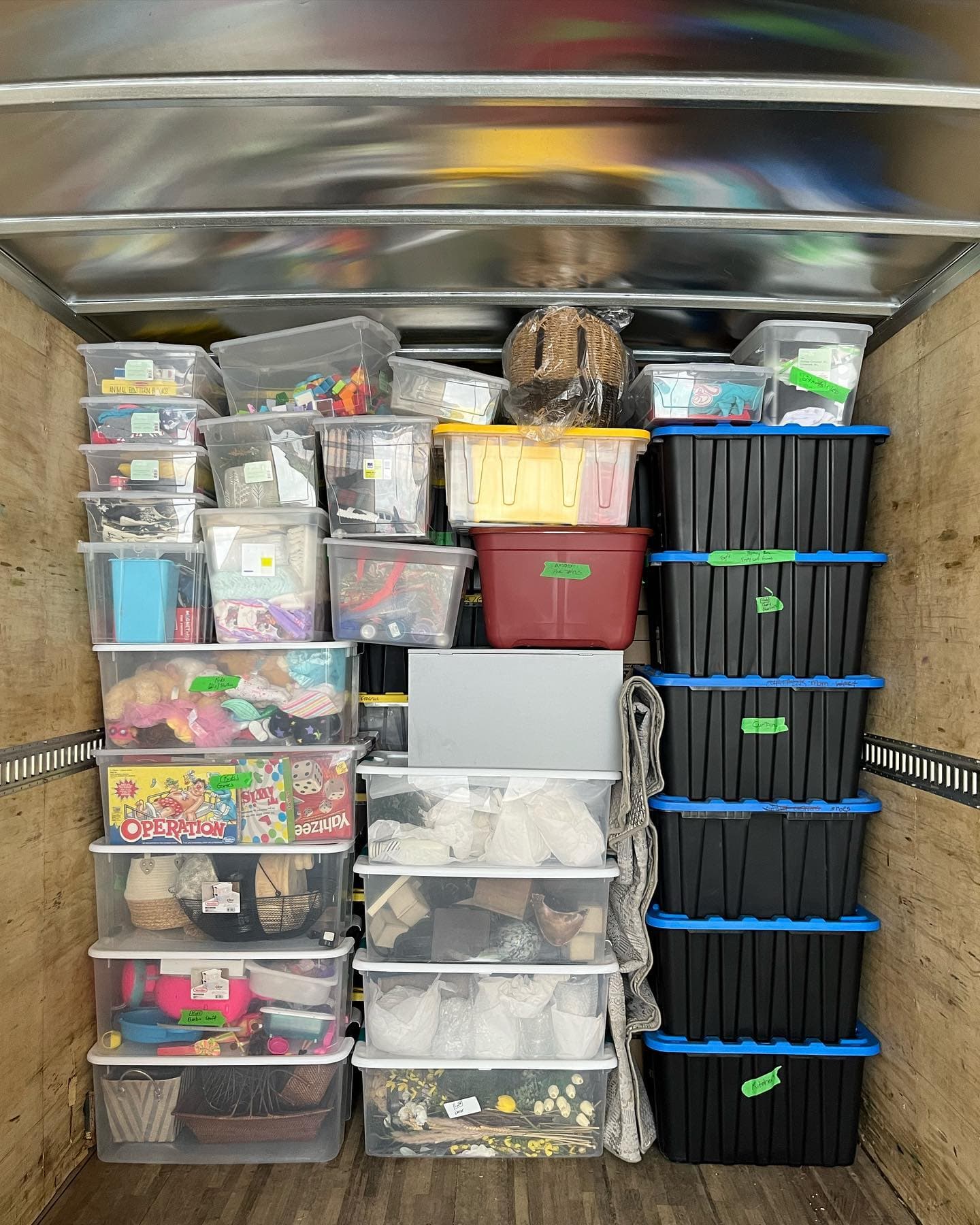 Bridgewood Moving — boxes packed inside the truck (15)