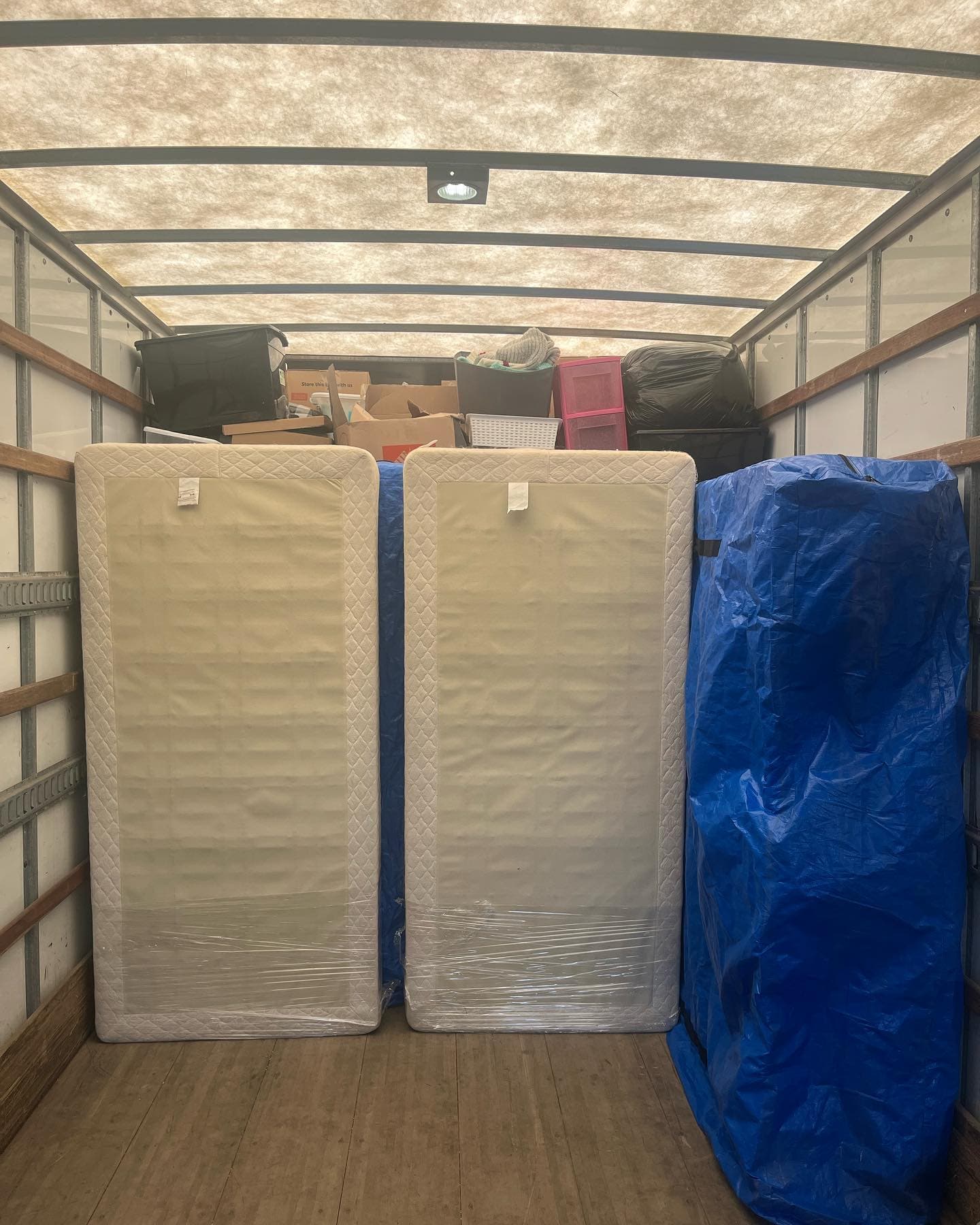 Bridgewood Moving — boxes packed inside the truck (24)
