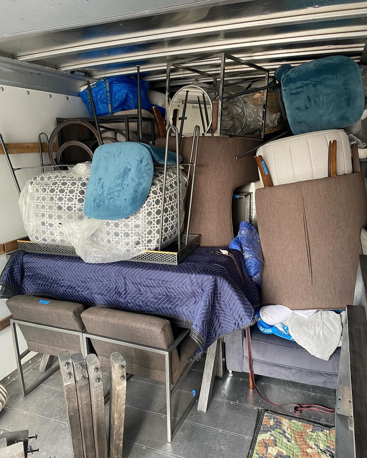 Bridgewood Moving — boxes packed inside the truck (27)