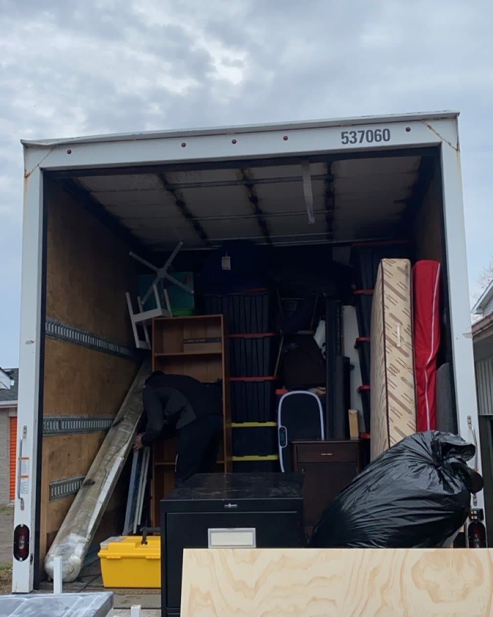 Bridgewood Moving — boxes packed inside the truck (32)