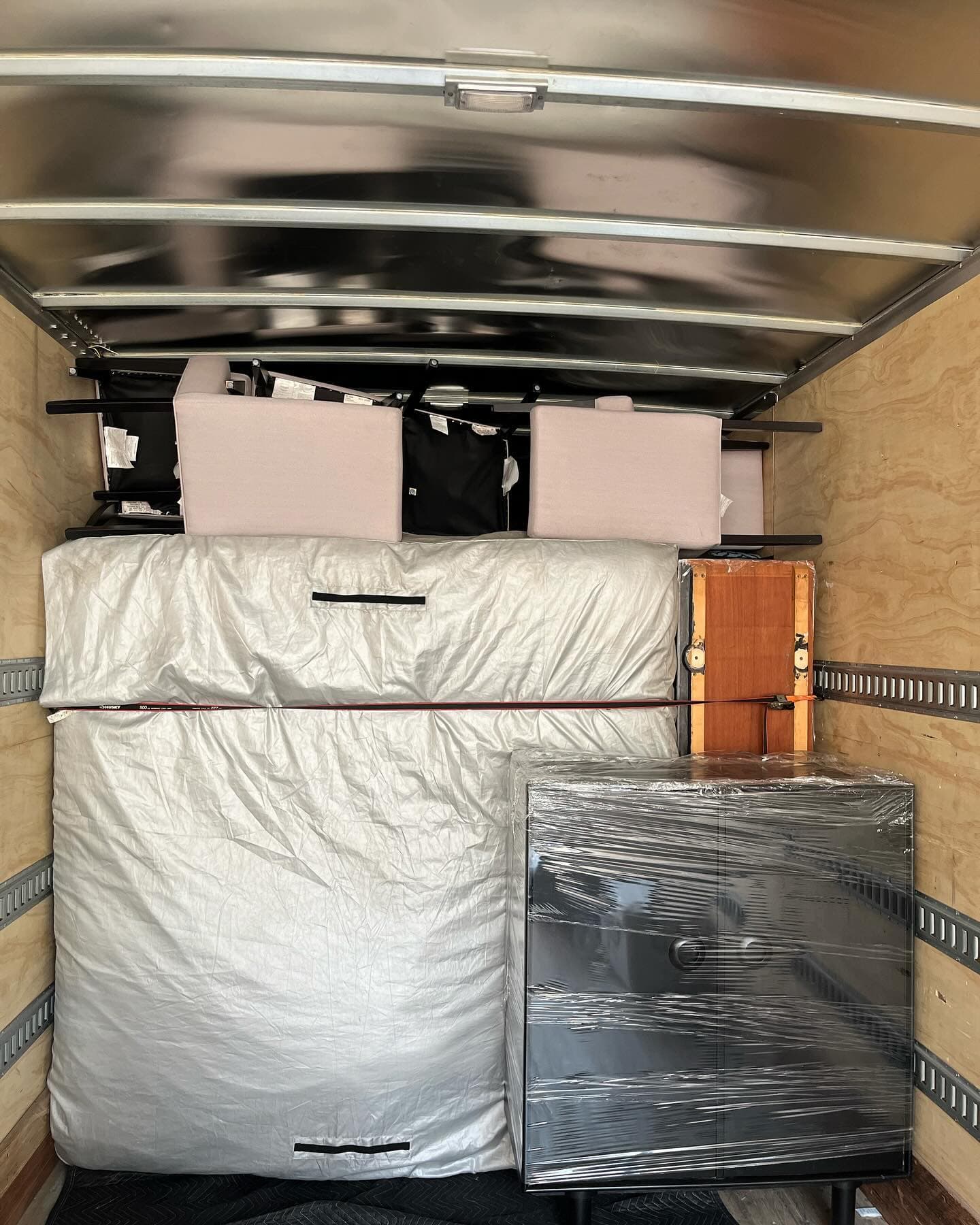 Bridgewood Moving — boxes packed inside the truck (34)