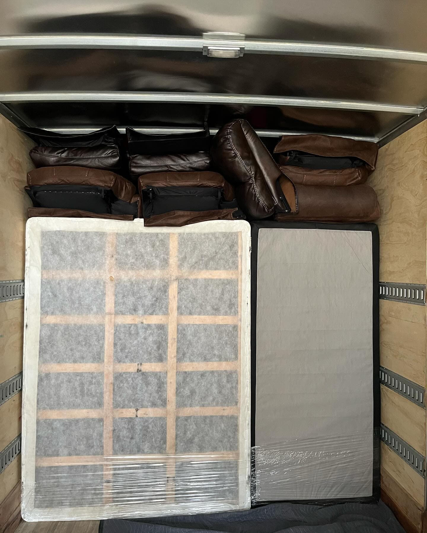 Bridgewood Moving — boxes packed inside the truck (35)